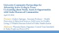 Thumbnail image for the University-Community Partnerships for Advancing Active Living in Texas: Co-Learning about Needs, Assets & Opportunities with Under-Resourced Communities webinar