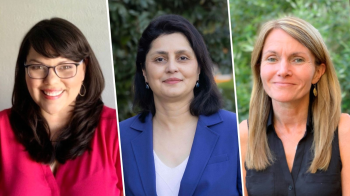 Serena Rodriguez, PhD; Bijal Balasubramanian, MBBS, PhD; and Christine Markham, PhD (left to right)