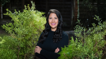 Diana Guevara, MPH, registered dietician and nutritionist supervisor with UTHealth Houston School of Public Health
