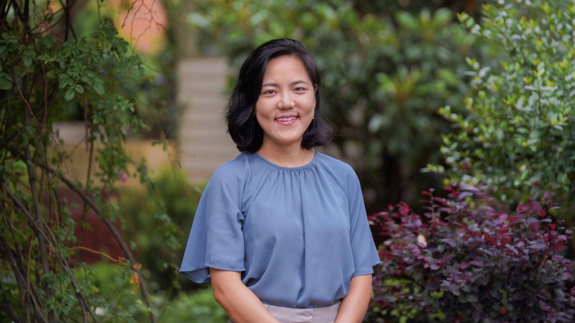 Jooyeon Hwang, PhD, associate professor at UTHealth Houston School of Public Health (Photo by UTHealth Houston)