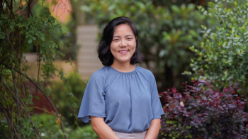 Jooyeon Hwang, PhD, associate professor at UTHealth Houston School of Public Health (Photo by UTHealth Houston)