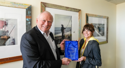 Guillot-Wright receives Beasley Award for Research Efforts to Improve Health of Commercial Fishing Populations 