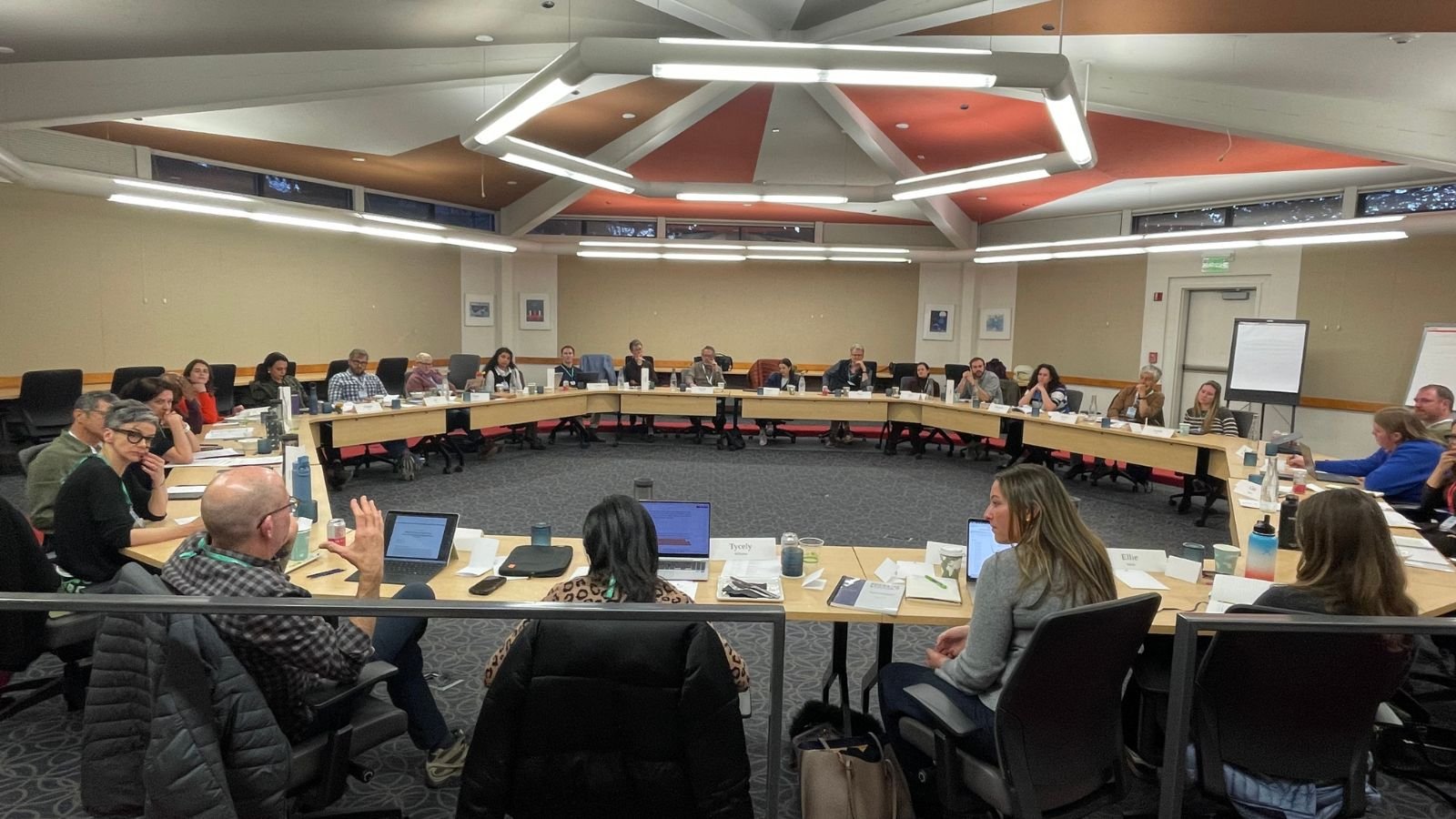 Winter Socrates Seminar in Aspen, Colorado, courtesy of Ginger Raya