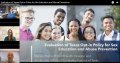 Thumbnail image for the Evaluation of Texas Opt-in Policy for Sex Education and Abuse Prevention webinar