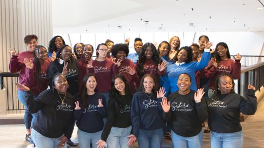 Group photo of Sisters in Public Health members, photo courtesy of Angela Frazier, MPH