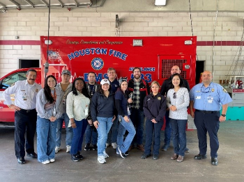 Occupational Health Field Trip to Houston Fire Department
