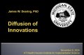 Thumbnail image for the Diffusion of Innovations webinar