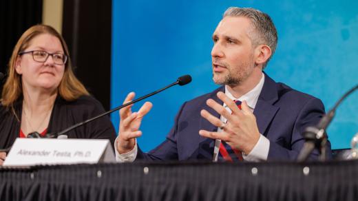Alexander Testa, PhD, associate professor at UTHealth Houston School of Public Health in San Antonio.