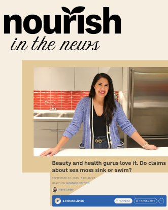 Nourish Dietitian, Diana Guevara, was quoted on NPR's Morning Edition